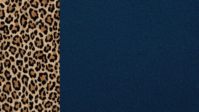 Leopard skin backdrop with a cheetah dot pattern, suitable for editorial layouts