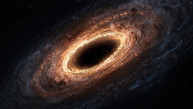 Unusual black hole formation and energy explosion in space, astrophysical phenomena, World Space Week