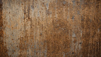 Naklejka premium Rain-soaked wall textures with stains, reflecting erosion risk