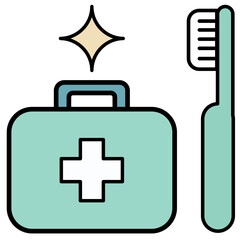 Dental Defender, Superhero Tooth and Brush for Oral Health