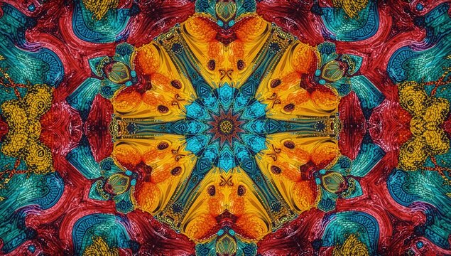 A vibrant blend of tangy colors, ideal for editorial header background