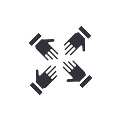 Teamwork Hands Collaboration Partnership Support Community