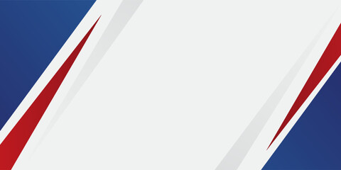 Red and blue border sports style background © HARTA