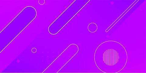 vibrant purple abstract background with modern geometric shapes, lines, and white accents. ideal for presentations, websites, eps.10.