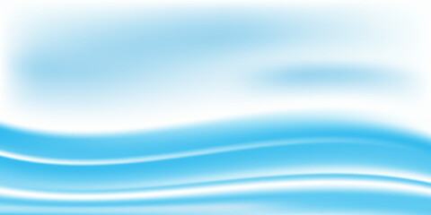 Fototapeta premium Abstract Blue Wave Background Template Vector, Blue Background with Soft Wave and Gradient Design
