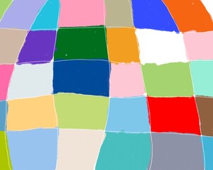 abstract colorful mosaic background