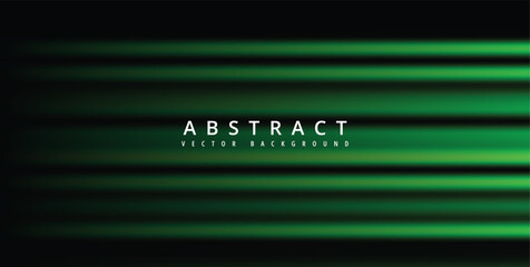 An abstract background with a dark theme and green glowing horizontal lines, creating a modern and serene design with a sense of depth and tranquility