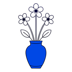 vase with flowers