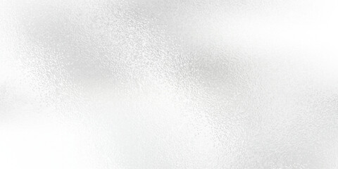 Vector shiny foil or silver metallic pattern. Texture of transparent, matte white and grey frosted glass, blur effect