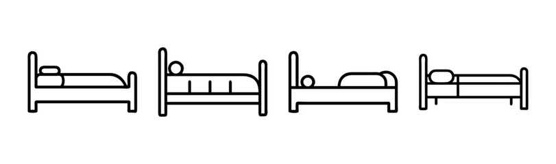 Charming trundle bed vector illustration for cozy bedroom designs