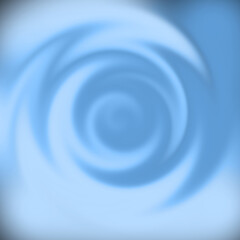 Abstract blue spiral wave liquid pattern with motion light texture