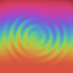 Abstract colorful wave pattern with bright rainbow spectrum light and energy swirl design texture illustration for a vibrant backdrop or wallpaper