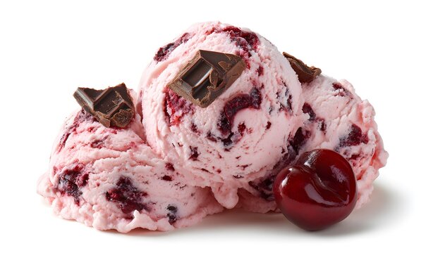 Cherry Dark Chocolate chunk ice cream resolution