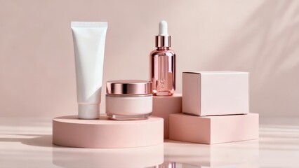 Premium Skincare Packaging Mockup