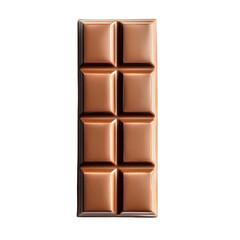 Chocolate Bar isolated on transparent background