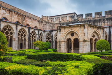 Fototapeta premium Facade of Santa Creus monastery