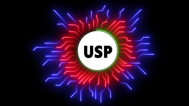 Universal service provision concept animation