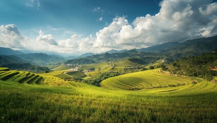 Yashui Terraced Fields, showcasing agricultural layers, erosion risk