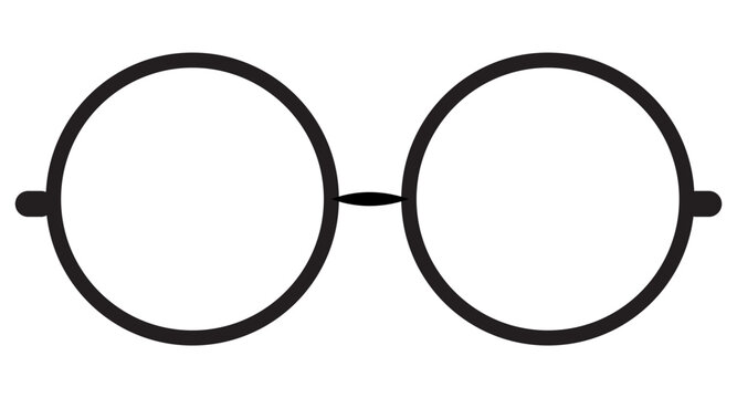 glasses icon symbol . eyeglasses vector icon ; eye glass symbol