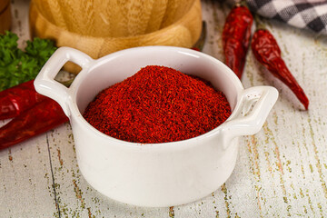 Spicy dry hot Chili powder