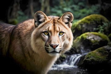 Fototapeta premium portrait of a tiger