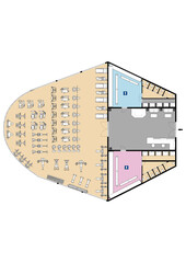 Floor plan gym Fitness center 3d illustration Fitness Gym. Fitness club. Gym interior design