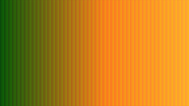 Green to Orange Gradient Background color transition