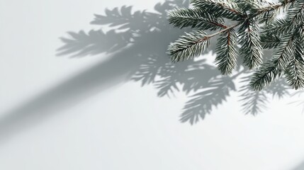 A branch of a pine with long needles