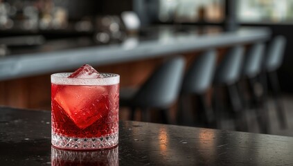 Crimson ice pieces, potential food dye risks