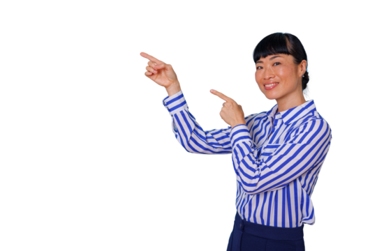 Woman with curly hair standing and working on a laptop, a professional businesswoman focused on digital tasks - Powered by Adobe