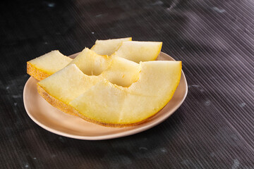 Fresh ripe sweet juicy melon