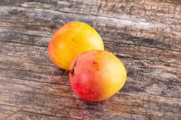 Sweet ripe juicy red mango