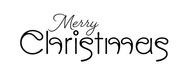 Merry Christmas Text PNG