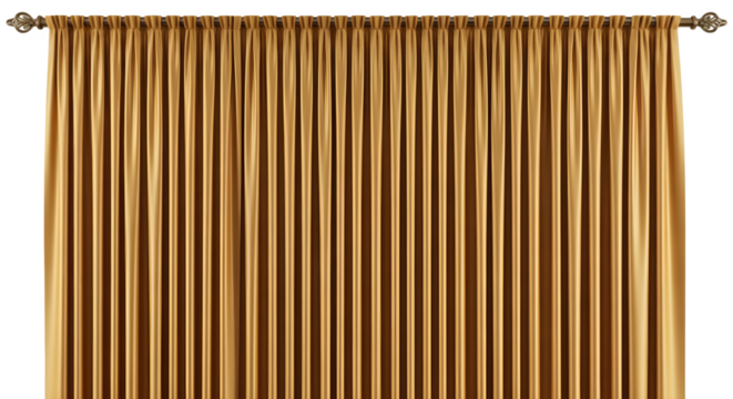 Elegant gold curtains add a touch of luxury and sophistication to any space, perfect for home decor, stage backdrops, or event design