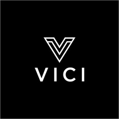 V Minimalist Brand Logo