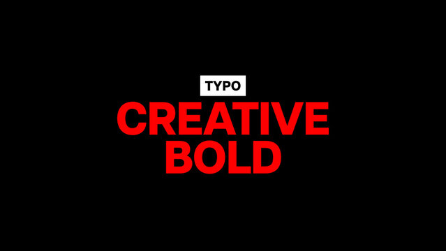 Typography Bold 2