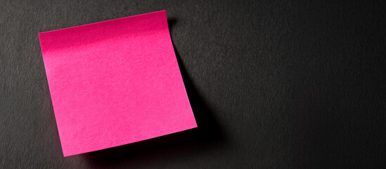 Sticky Note Post It Board Office. Business people meeting at office and use post it notes to share idea. Brainstorming concept. Sticky note on glass wall or blackboard. Set of colorful blank notes.