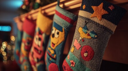 A close up of a pair of socks