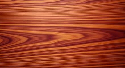 Rich reddish brown wood grain texture with natural swirling patterns and subtle orange hues