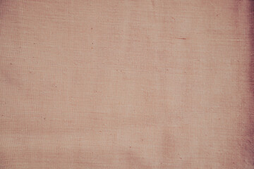Fototapeta premium Close-up of brown fabric textile texture
