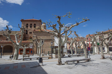 Piedrahita Main Square, Avila, Castile and Leon, Spain