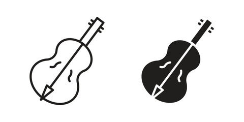 Cello icon for your website design, logo, app, UI. EPS10 © Lily