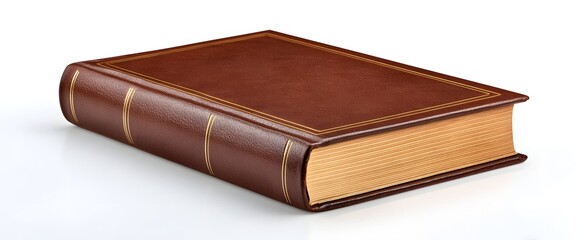 A classic hardcover book positioned against a plain white background.