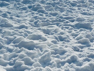 Obraz premium snow on the ground
