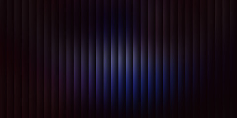 Dark abstract vertical stripe background with soft blue and violet central glow gradient