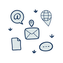 social media icons