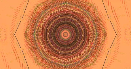 Tunnel video vj loop screensaver creating vibrant patterns in a seamless, hypnotic visual experience for relaxation or entertainment