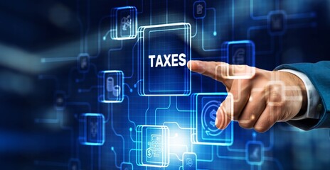 TAX. Personal income tax. Business Finance concept 2026