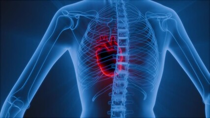 Human Heart Anatomy Explained for Medical Education - Powered by Adobe