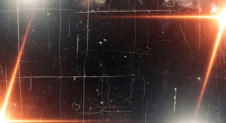 Embrace retro vibes with this striking lens flare overlay, perfect for adding a vintage touch and dynamic light effects to your creative projects